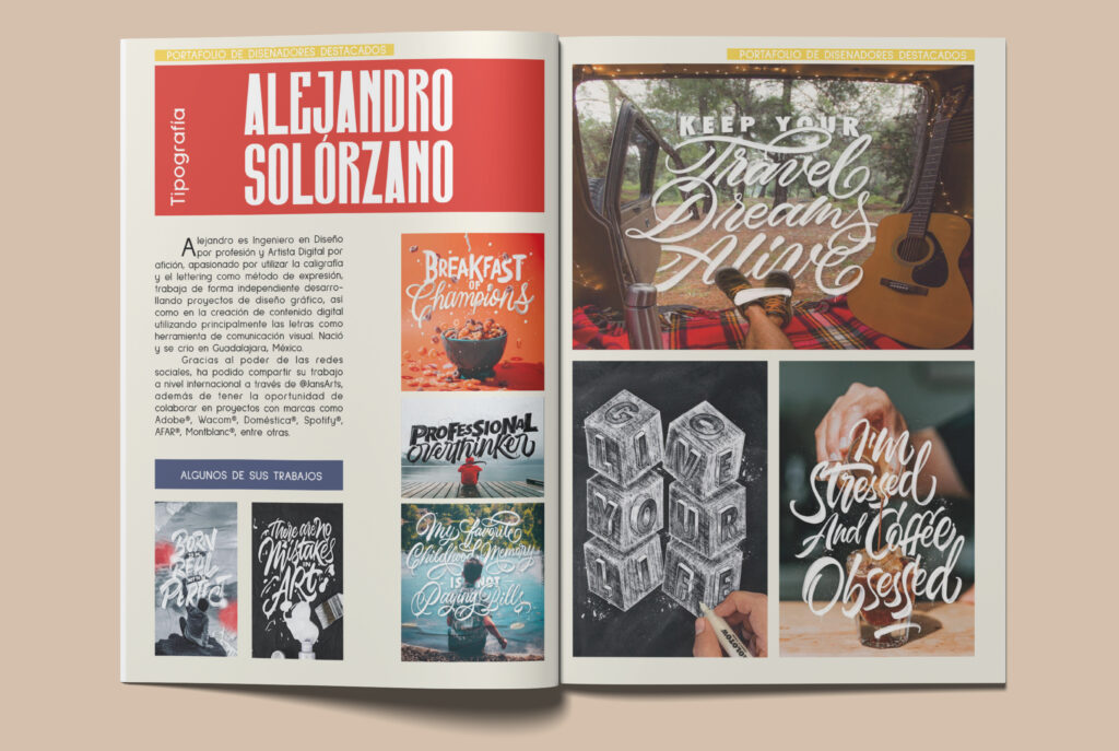 MOCKUP SITIO WEB REVISTA CRED